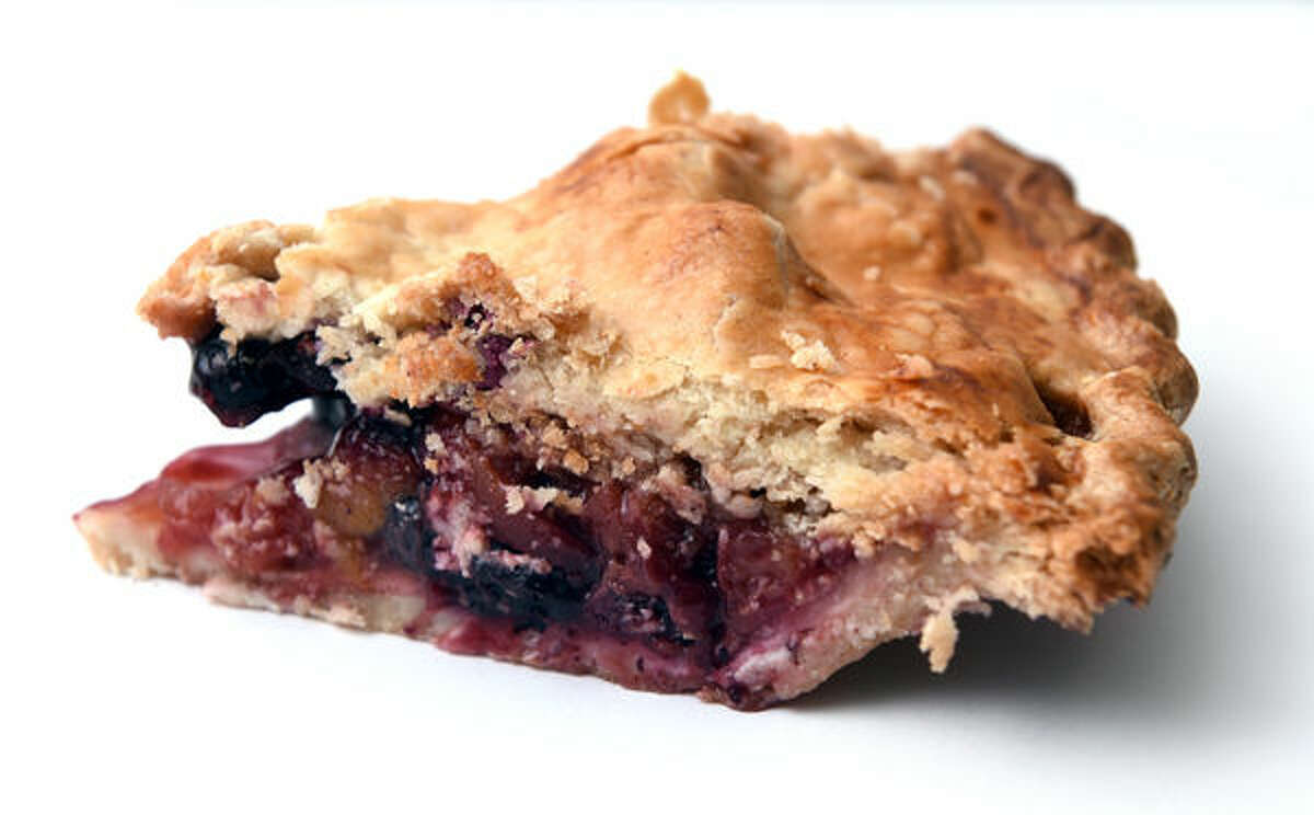  Blueberry and peach pie from Granny's Pie Factory in East Hartford