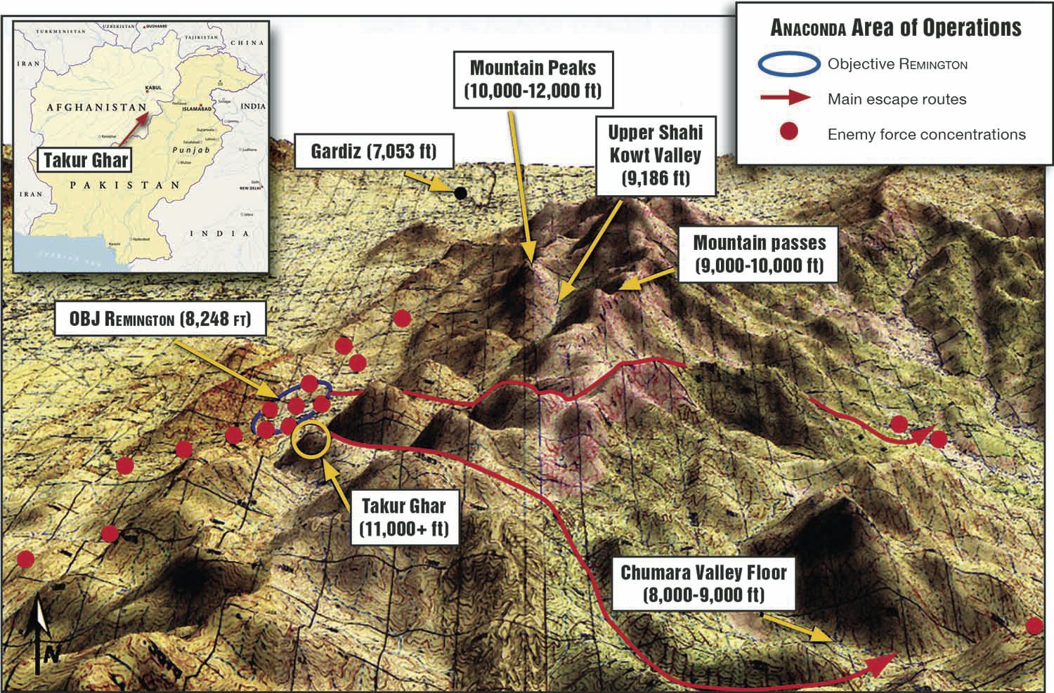 Battle of Takur Ghar Timeline