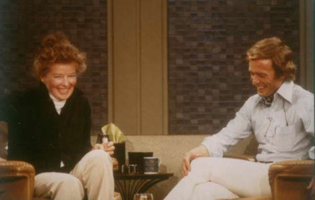 Scenes from Dick Cavett’s interview with Katharine Hepburn in 1973.