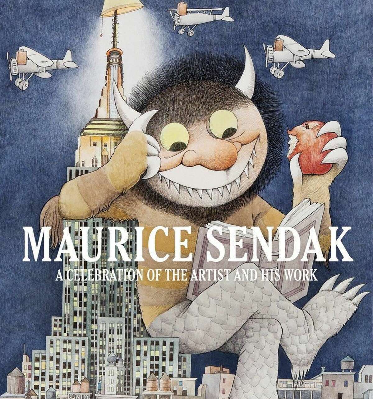 The cover of the book celebrating Maurice Sendak that contains an essay by Leonard Marcus, one of the more than 30 authors attending an event Friday at the library in Sharon.