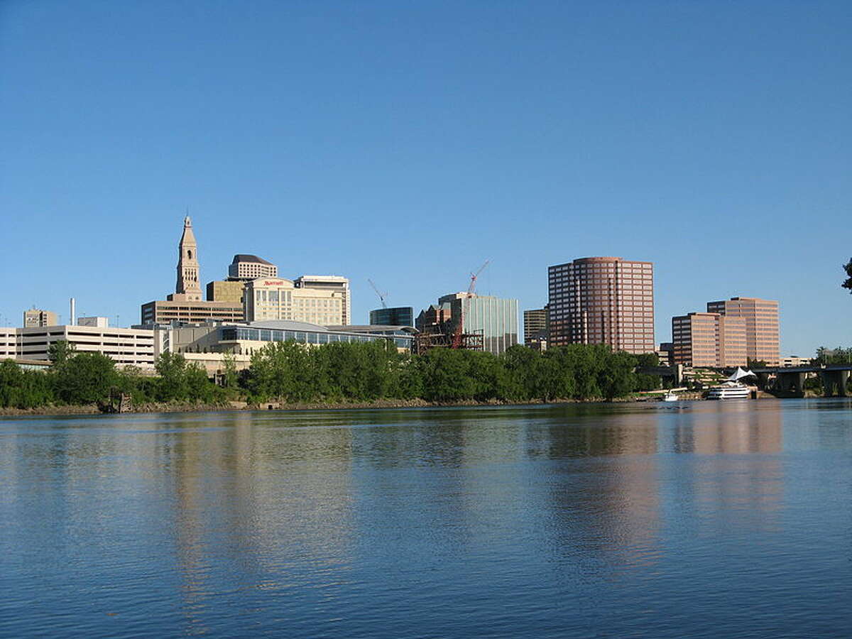 The picture of Hartford's skyline that illustrates the column on forbes.com.