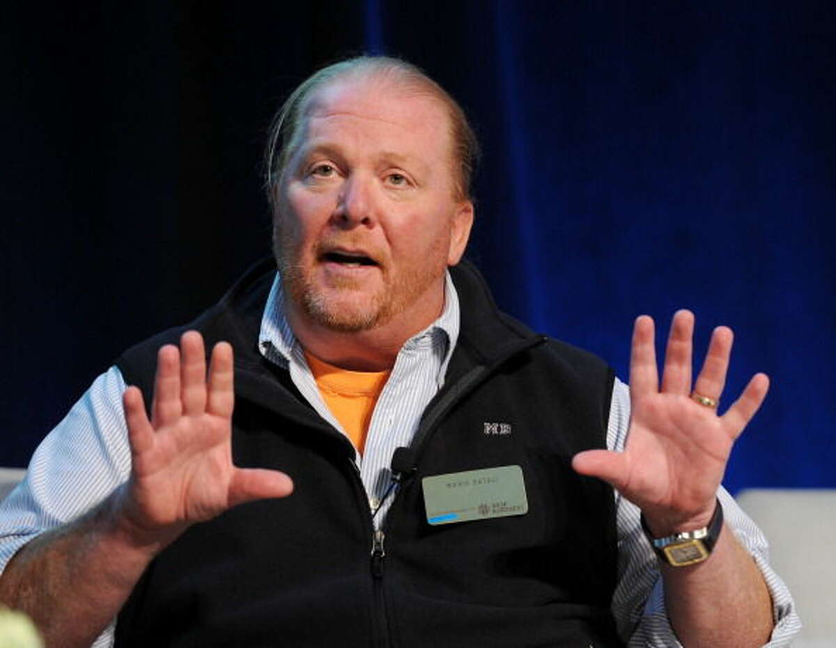 Mario Batali at a conference in 2013.