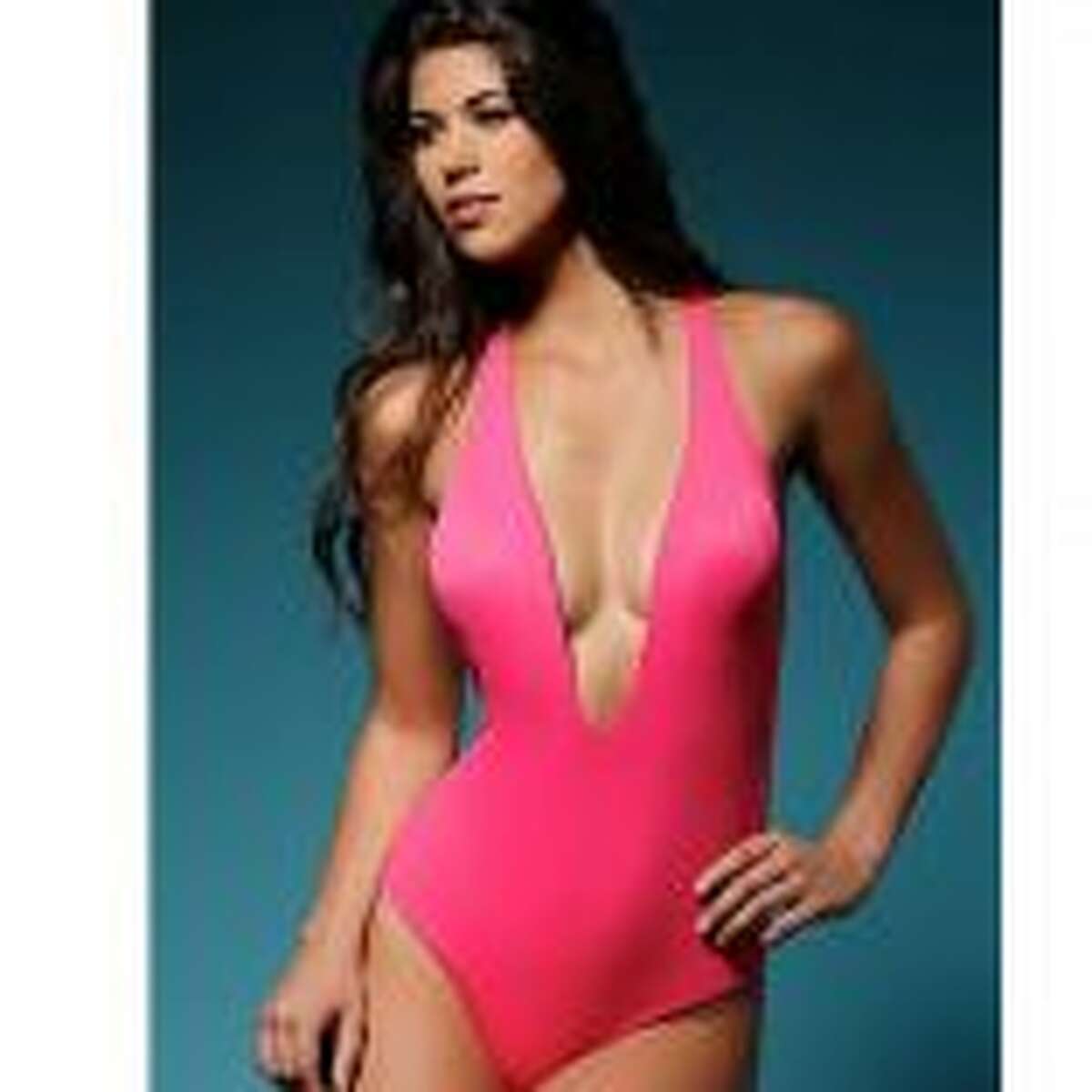 From the Besita Boutique website, the Peixoto pink Flamingo suit that Kate Upton modeled in Sports Illustrated.