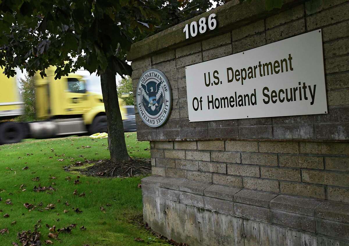 The U.S. Department of Homeland Security offices in Latham, New York.