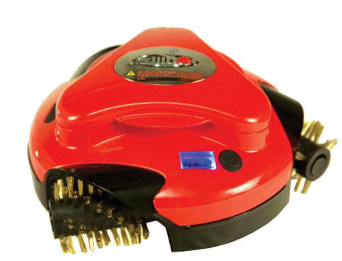 Grillbot grill-cleaning robot, $129.95. from The Grillbots Shop, 800-854-1576, grillbots.com.