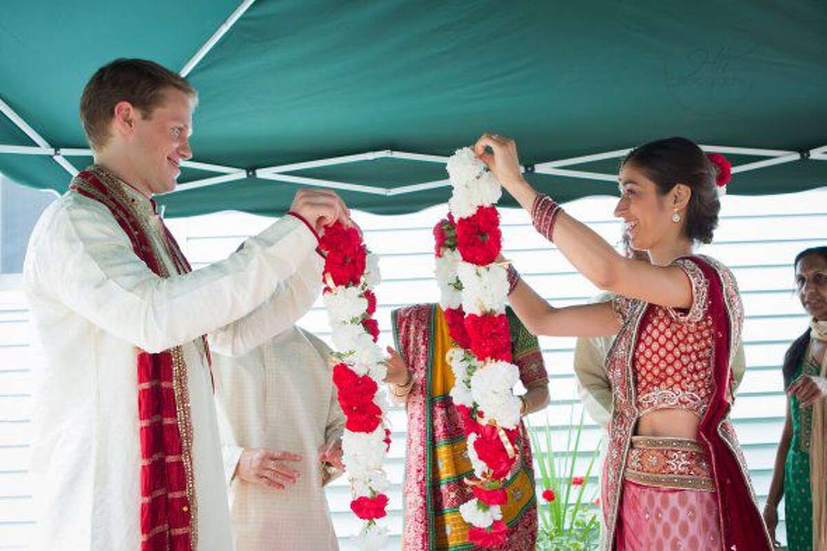 Real Wedding Nicki Parikh and Benjamin Duell