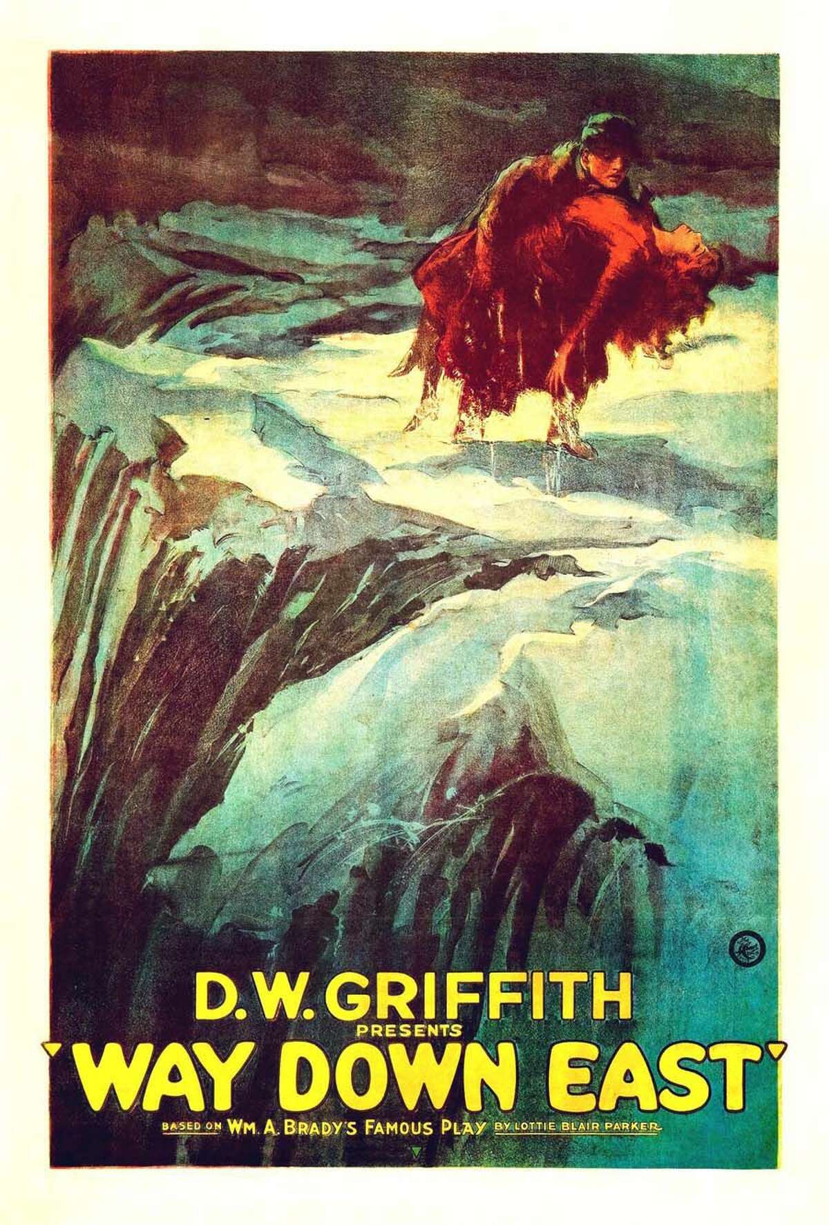 Poster for D.W. Griffith's Way Down East (1921).