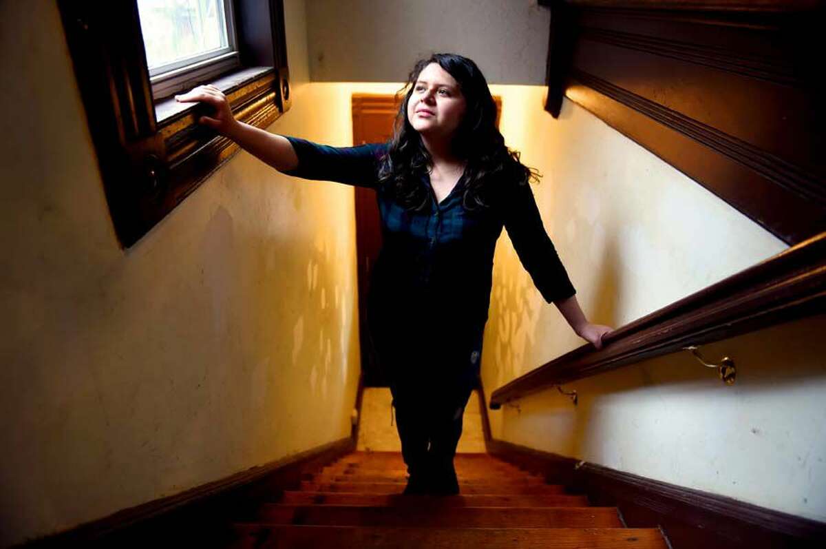 Hazel Mencos, 16, of New Haven and a student at Wilbur Cross High School, was born in Guatemala and came to the U.S. when she was 13.