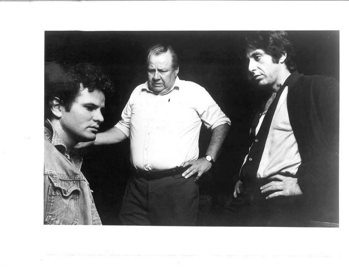 From left, Thomas Waites, Clifton James and Al Pacino in David Mamet's American Buffalo at the Long Wharf Theatre in New Haven in 1980-81.