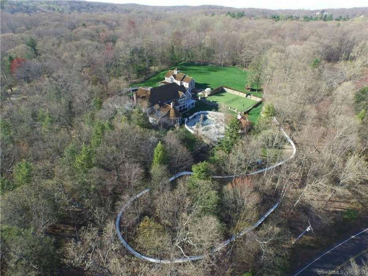 This $3.5 million property at 390 W. Mountain Road in Ridgefield includes an Olympic-size luge run. The owner's son, Tucker West, is a member of the U.S. Olympic team and a Union College student. View listing.