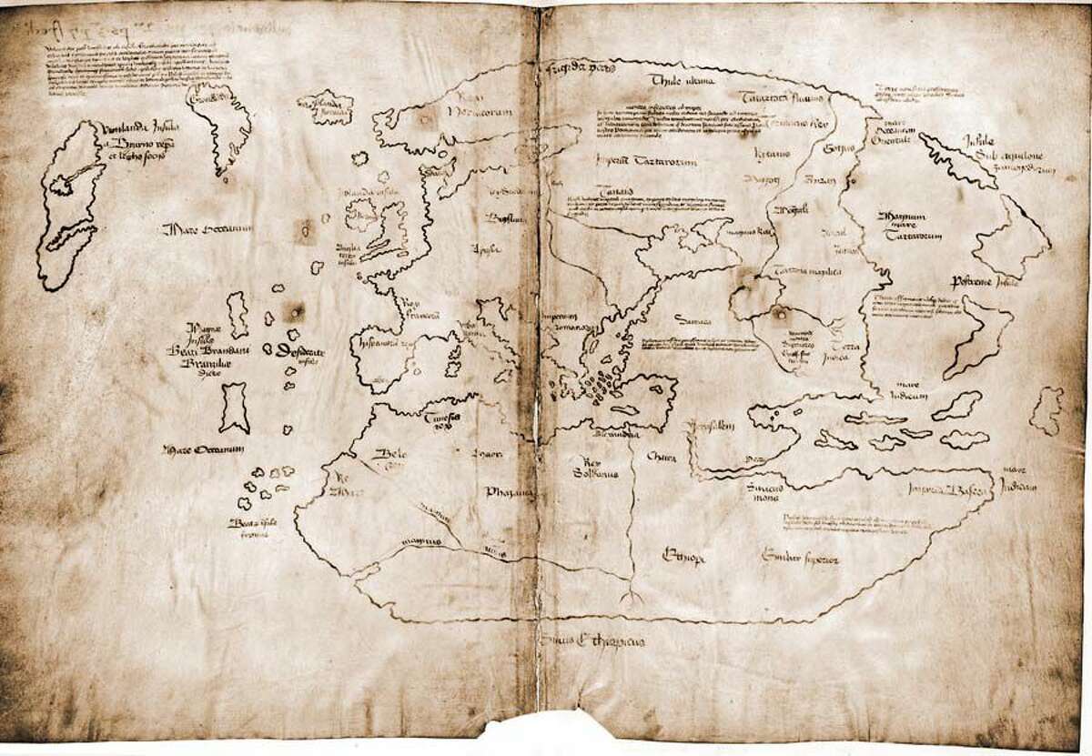 Allegedly dating from the 15th century, the Vinland Map is widely seen as an elaborate forgery which seemed to bolster claims that the Norse were the first Europeans to travel to the New World.