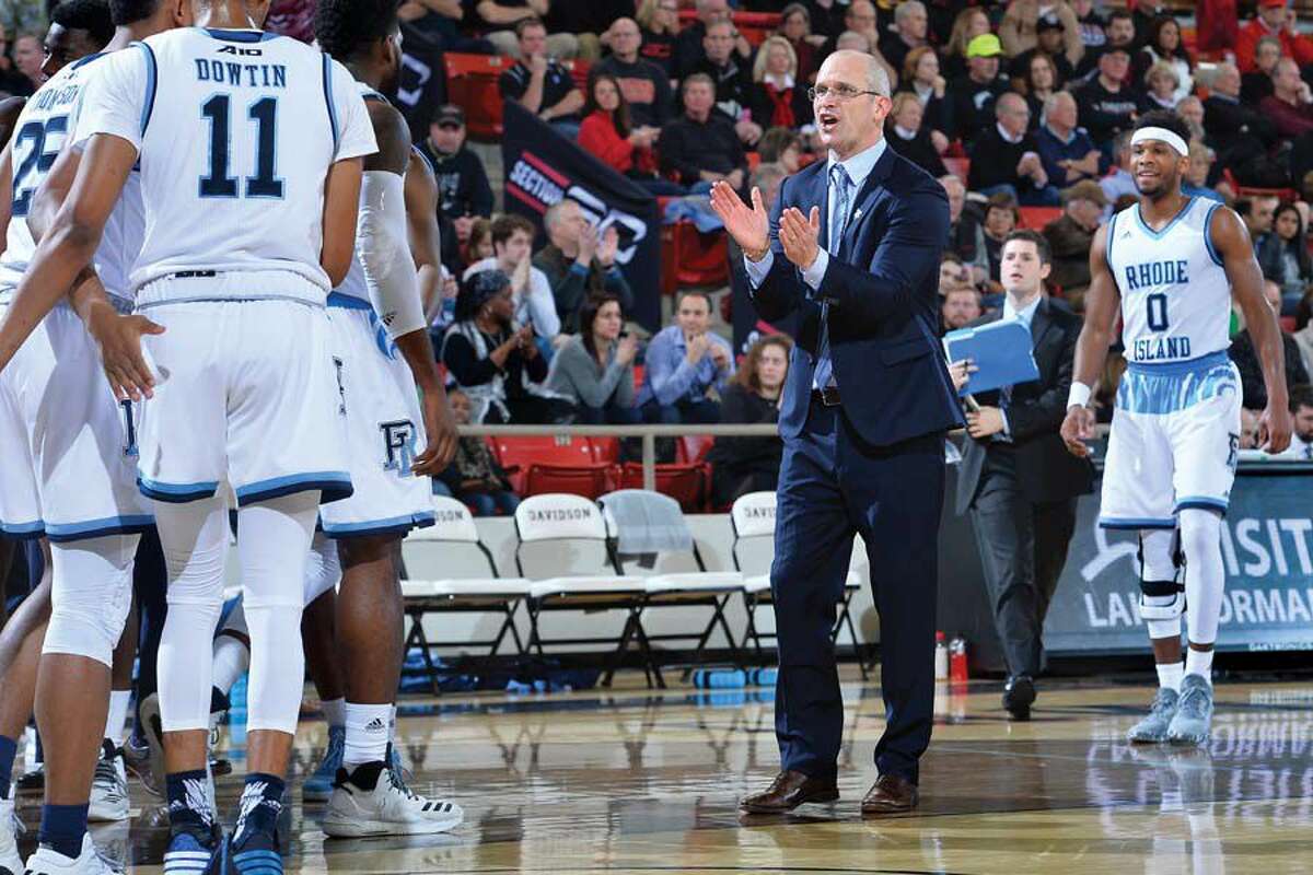 Tough love: Unlike Jim Calhoun, Dan Hurley is known for being a cheerleader to his players during games and a drill sergeant at practice.