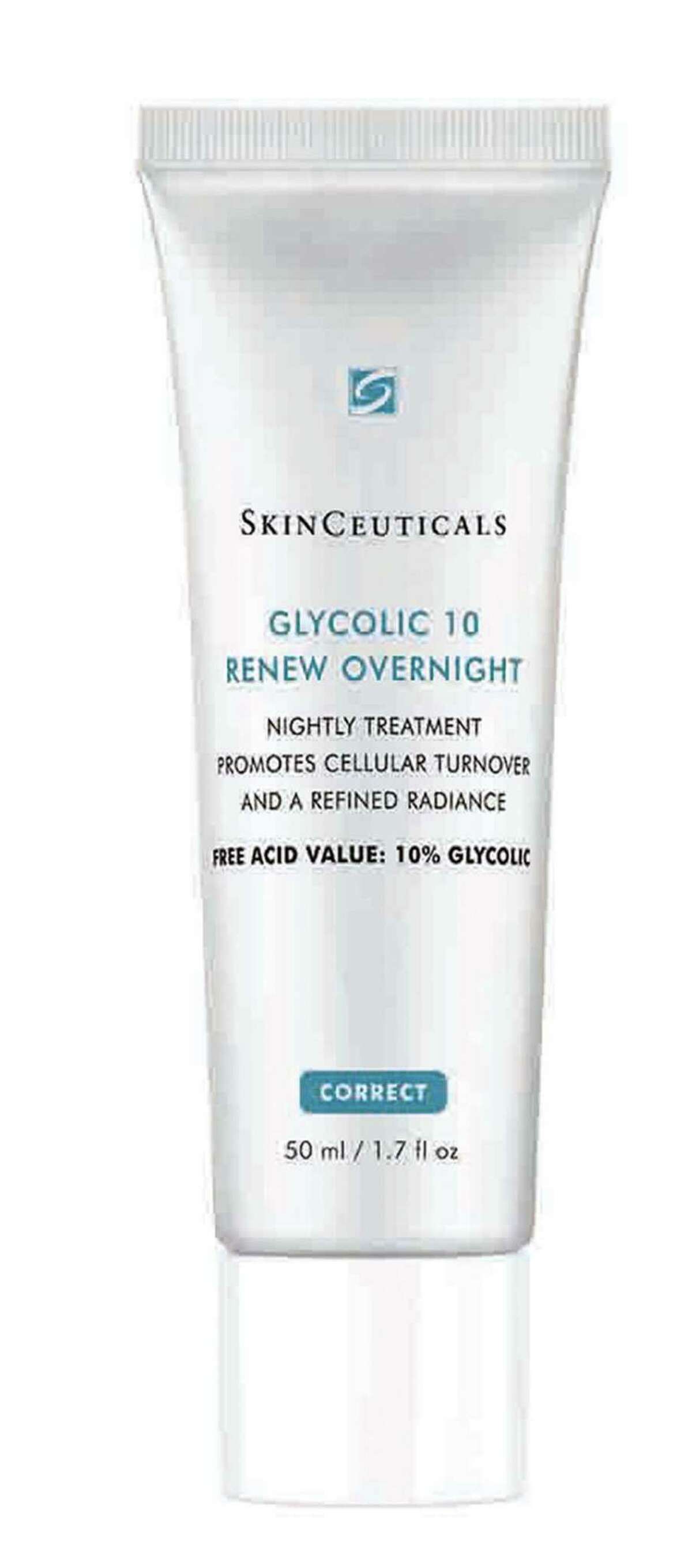 SkinCeuticals Glycolic 10 Renew Overnight $80, SkinCeuticals. skinceuticals.com  
