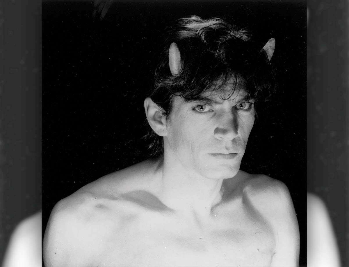 The sexually charged works of Robert Mapplethorpe, seen here in a self-portrait from 1985, represented a flashpoint in the culture wars of the 1980s and ‘90s.