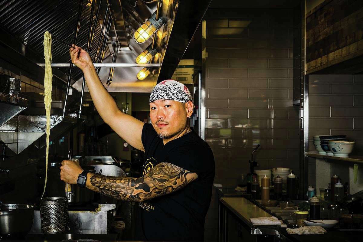 Ki’yen Yeung is the chef and co-owner of Tiger Belly Noodle Bar in Granby.