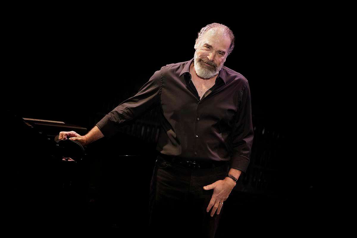 Mandy Patinkin brings his new concert show Diaries to the Shubert Theatre in New Haven on Jan. 25.