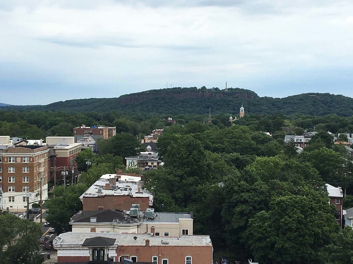 New Haven's East Rock neighborhood boasts hip hangouts and invigorating