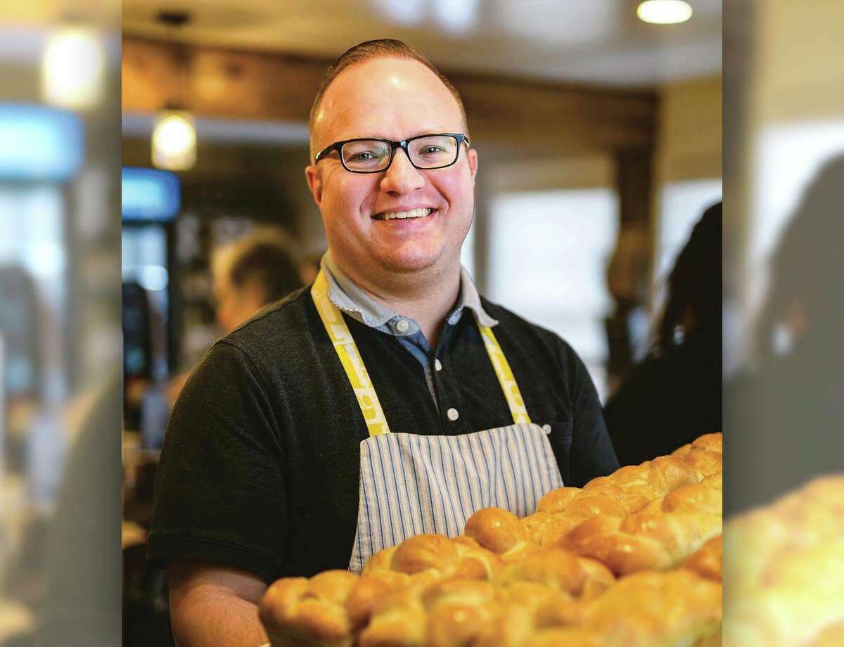 Baker Josh Virkler of LuAnn’s Bakery & Cafe in Ellington