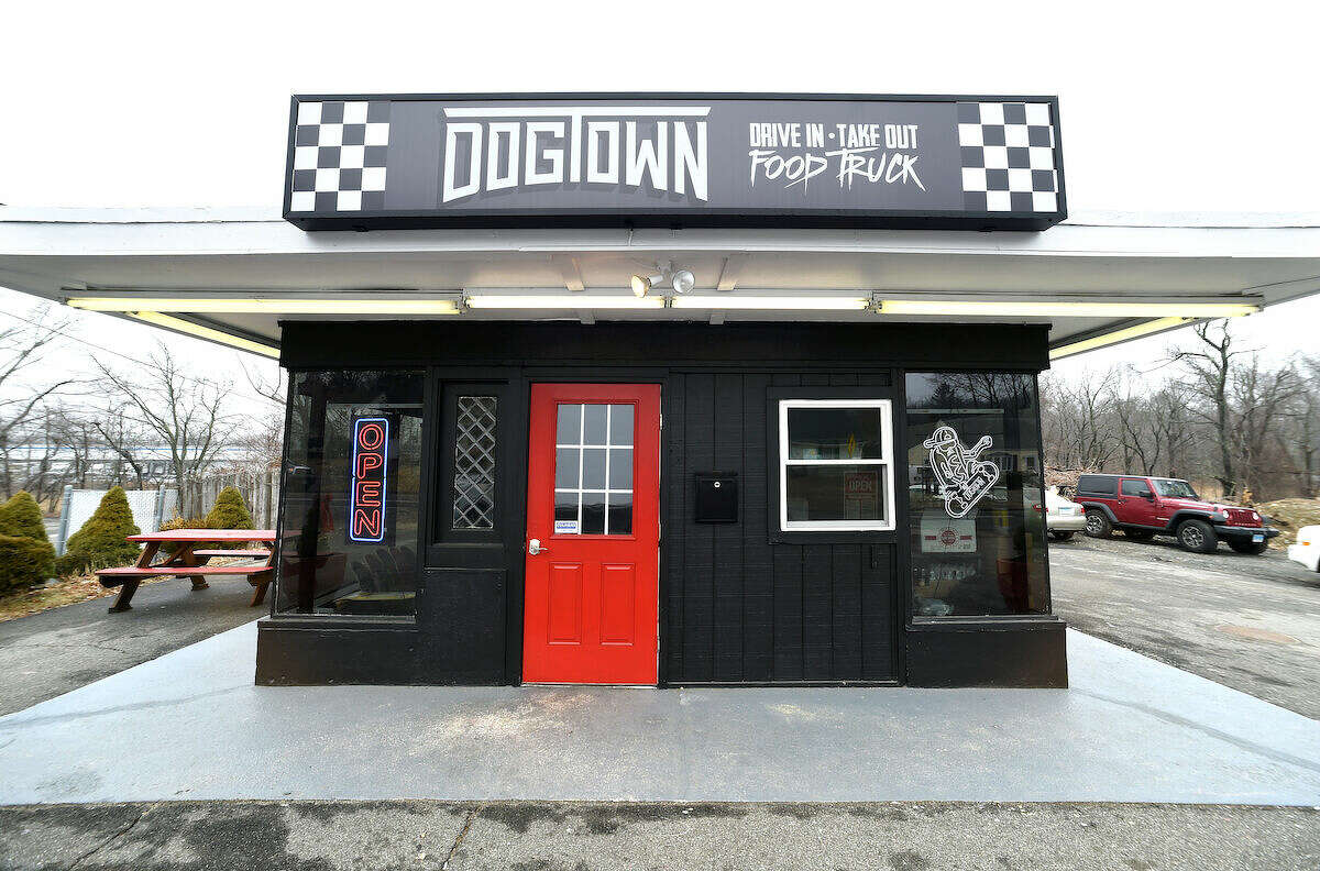 Dogtown on New Haven Ave. in Milford photographed on February 15, 2018.