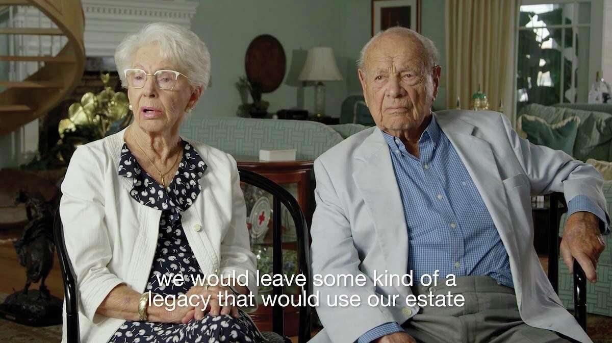 In a short video posted at blakecenterproject.org, Helen and Prestley Blake discuss their decision to donate their Somers property to Hillsdale College. The couple wanted to “leave some kind of a legacy that would use our estate for some greater good […] for the future of our children, grandchildren and our country,” Helen says, adding: “And Hillsdale just fit that bill perfectly.”