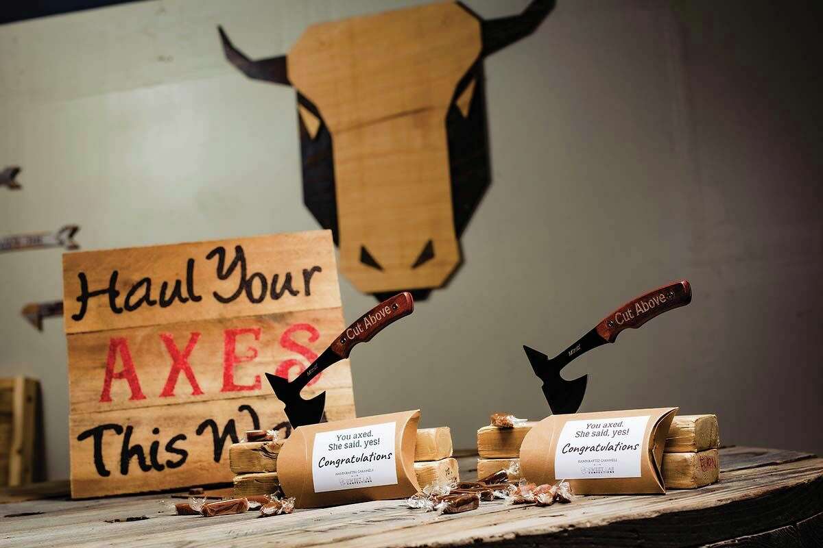 Best Ax-throwing Venue: Blue Ox Axe Throwing in Wallingford