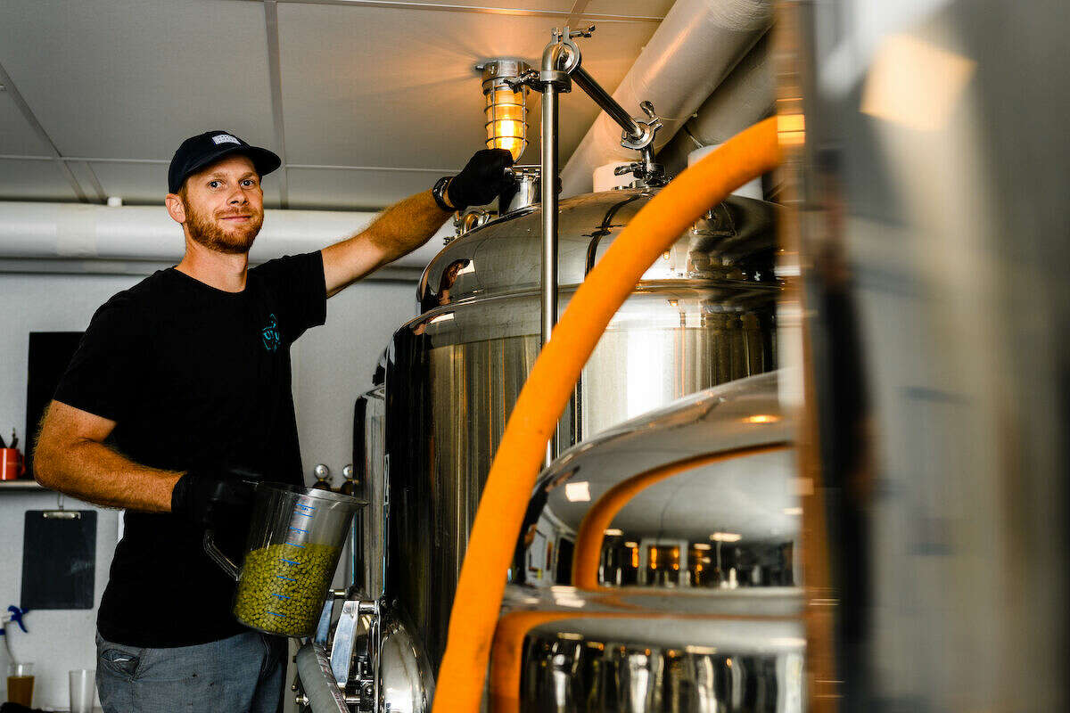 Urban Lodge Brewing co-owner and head brewer Ryan Fagan