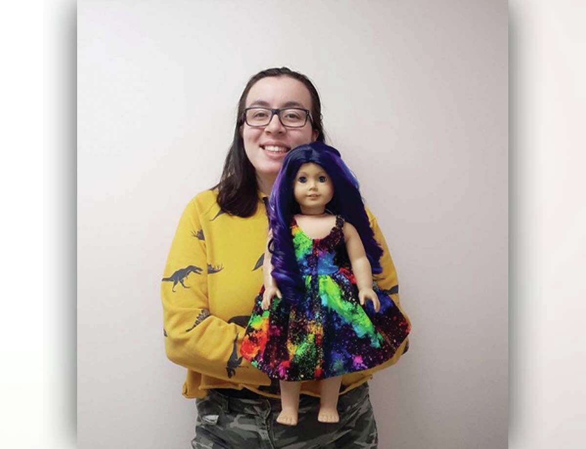 Heather Merrill sells doll clothes and accessories through her Etsy shop.