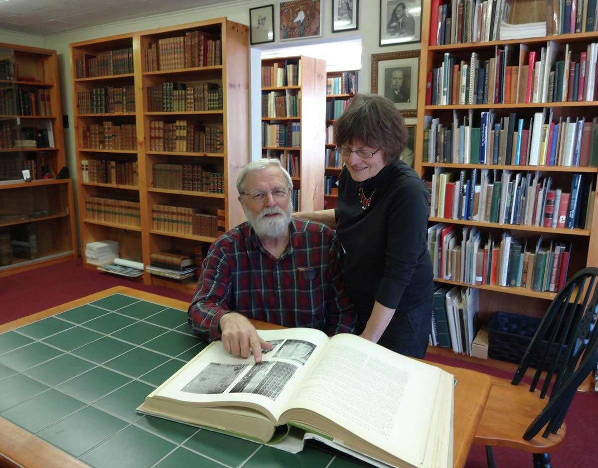 Phil and Sharon McBlain have been in antiquarian bookselling business since 1971.