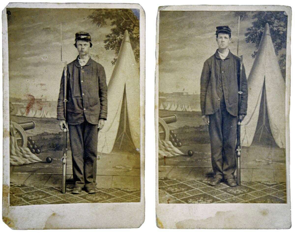The tragedy of brothers John and Wells Bingham, members of Connecticut’s 16th Regiment during the Civil War, was the real-life backstory to the Bingham secretary’s fictional history.