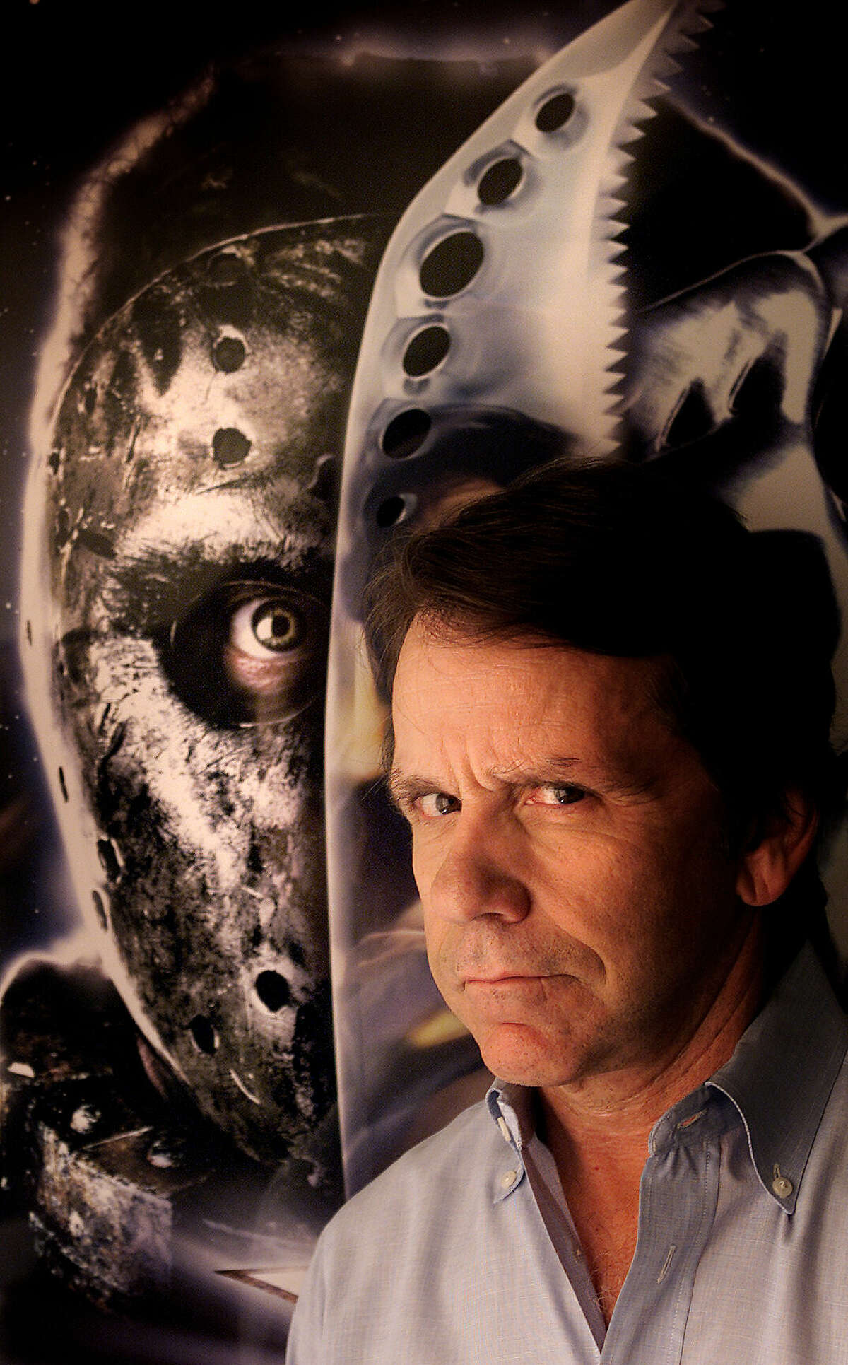 Sean S. Cunningham in 2002, promoting the Friday the 13th sequel Jason X.