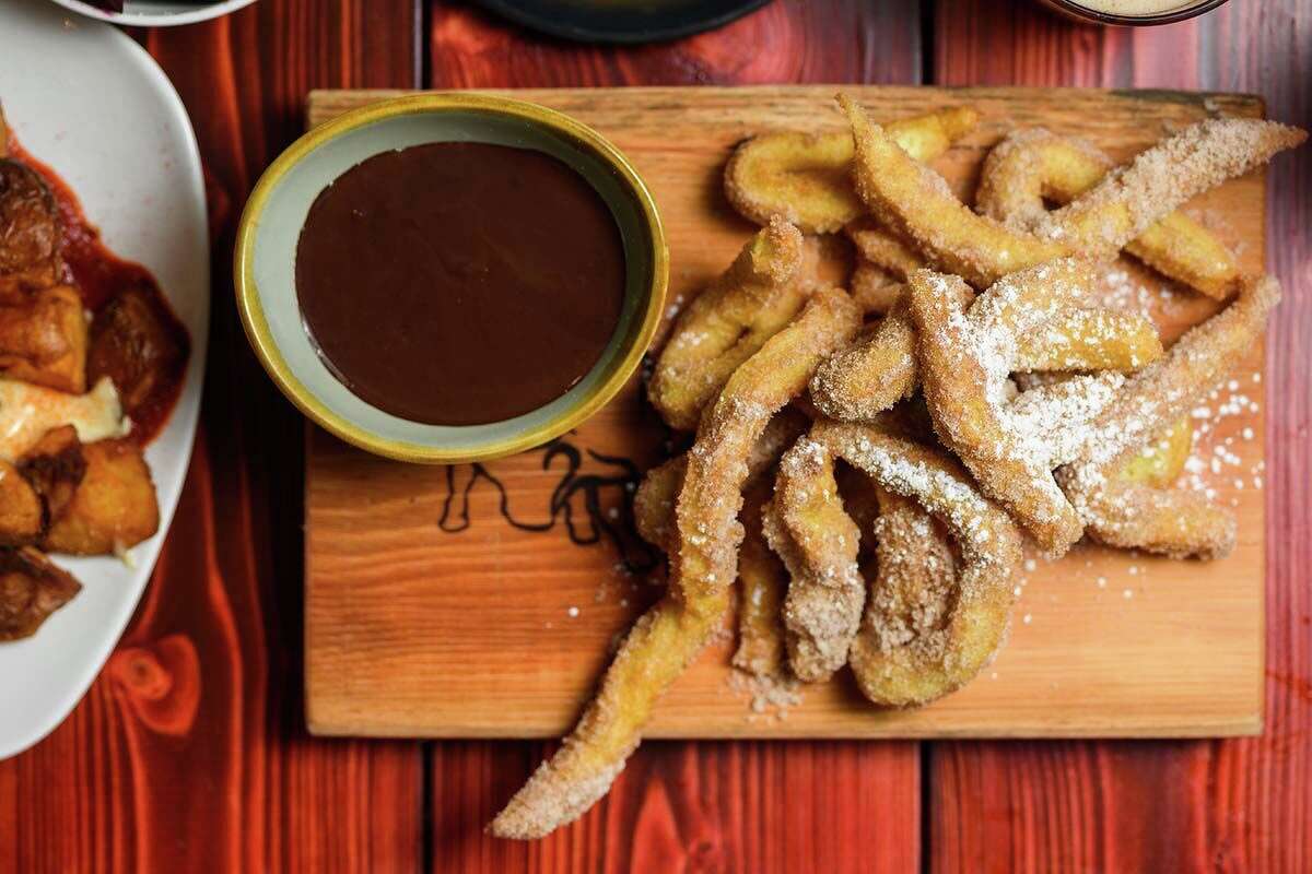 Gluten-free churros made with rice flower