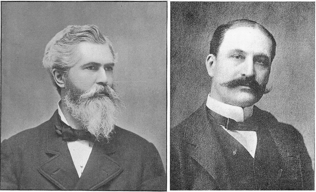 Drs. Washington Wentworth Sheffield (left) and Lucius Tracy Sheffield.