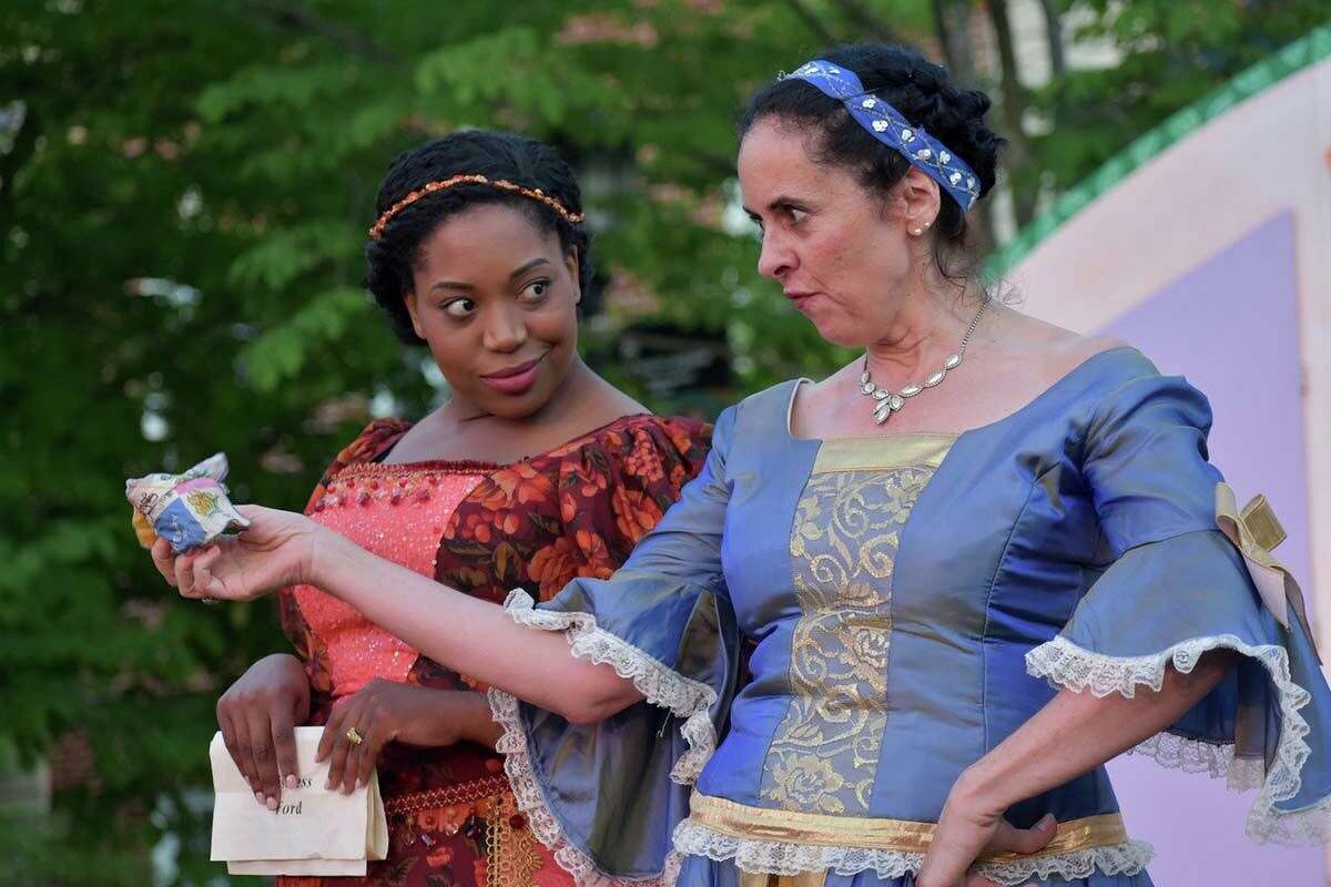Tonille Simone Watkis and Laura Sheehan will perform in As You Like It.