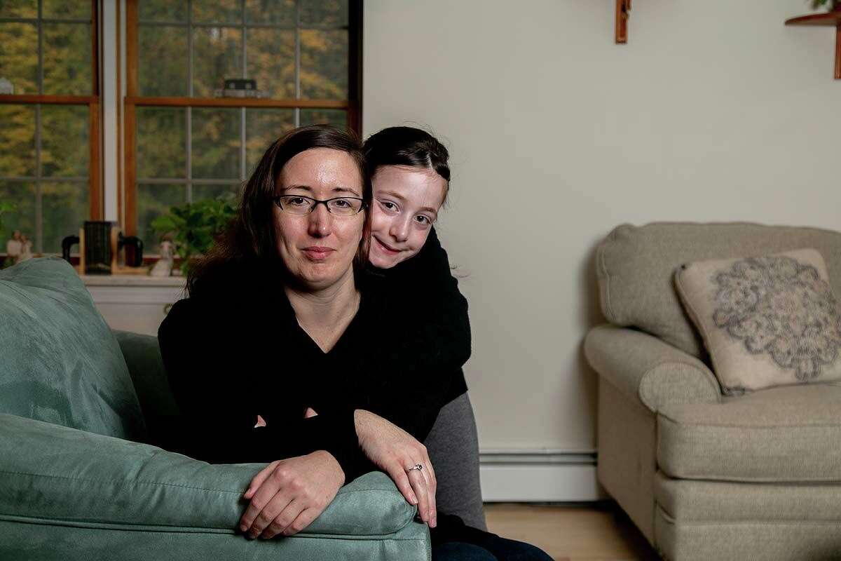 Kristen Dannahey and her daughter Caedence Hague had COVID and were later diagnosed with type 1 diabetes.