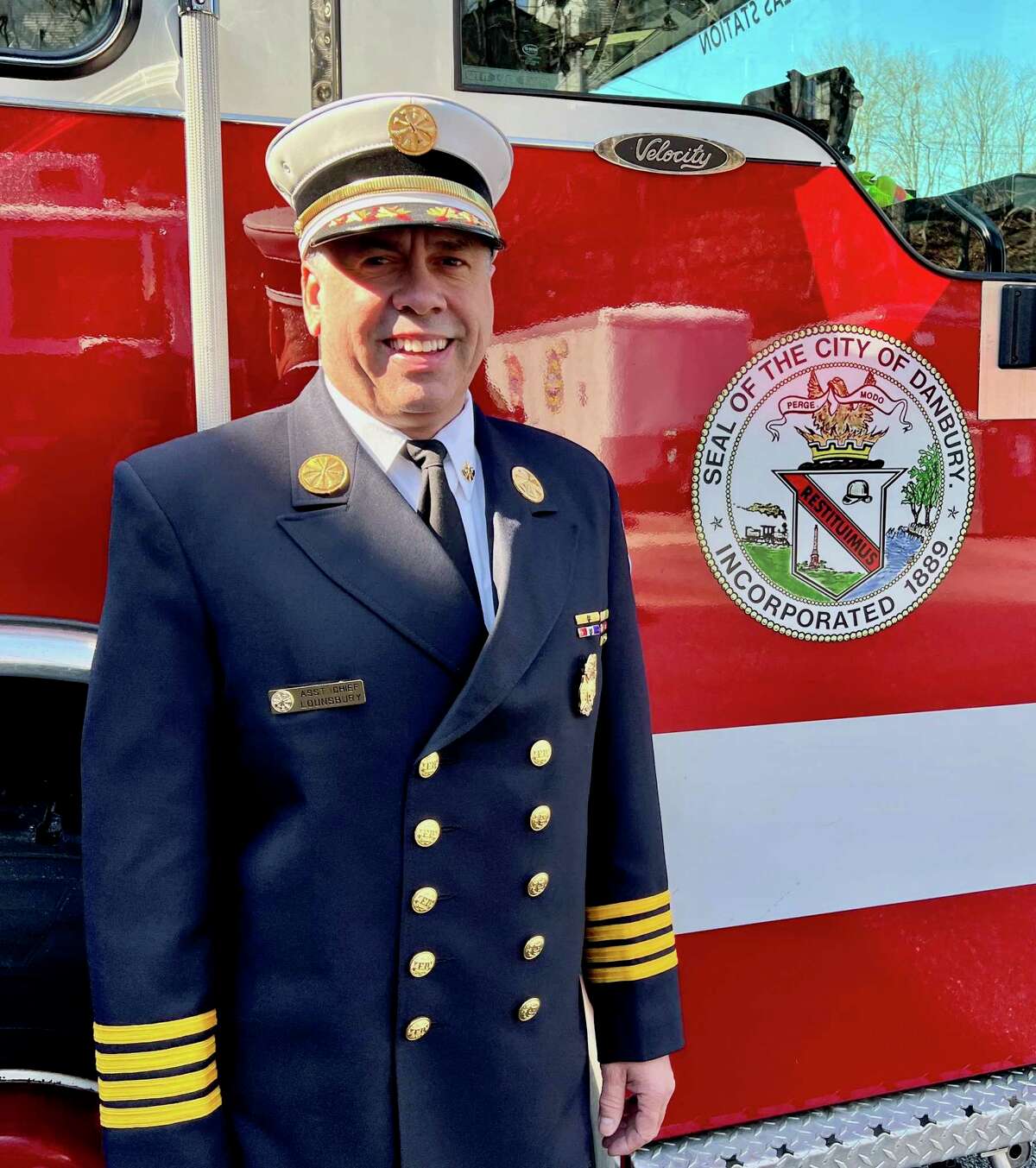 Danbury Assistant Fire Chief William Lounsbury has been accepted into a year-long leadership development program for new and aspiring fire chiefs.
