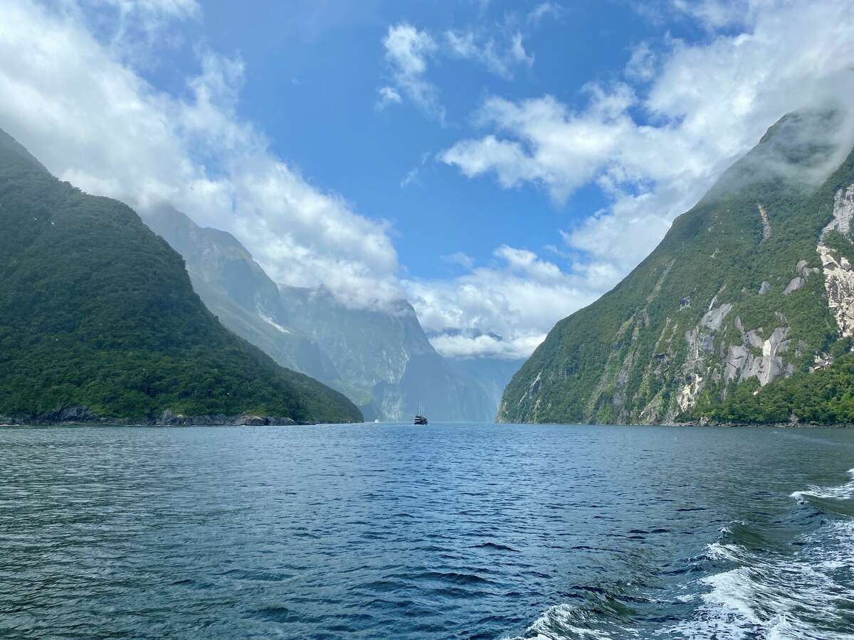 New Zealand’s most jaw-dropping scenery can be found in the South Island’s Fiordland, including Milford Sound.