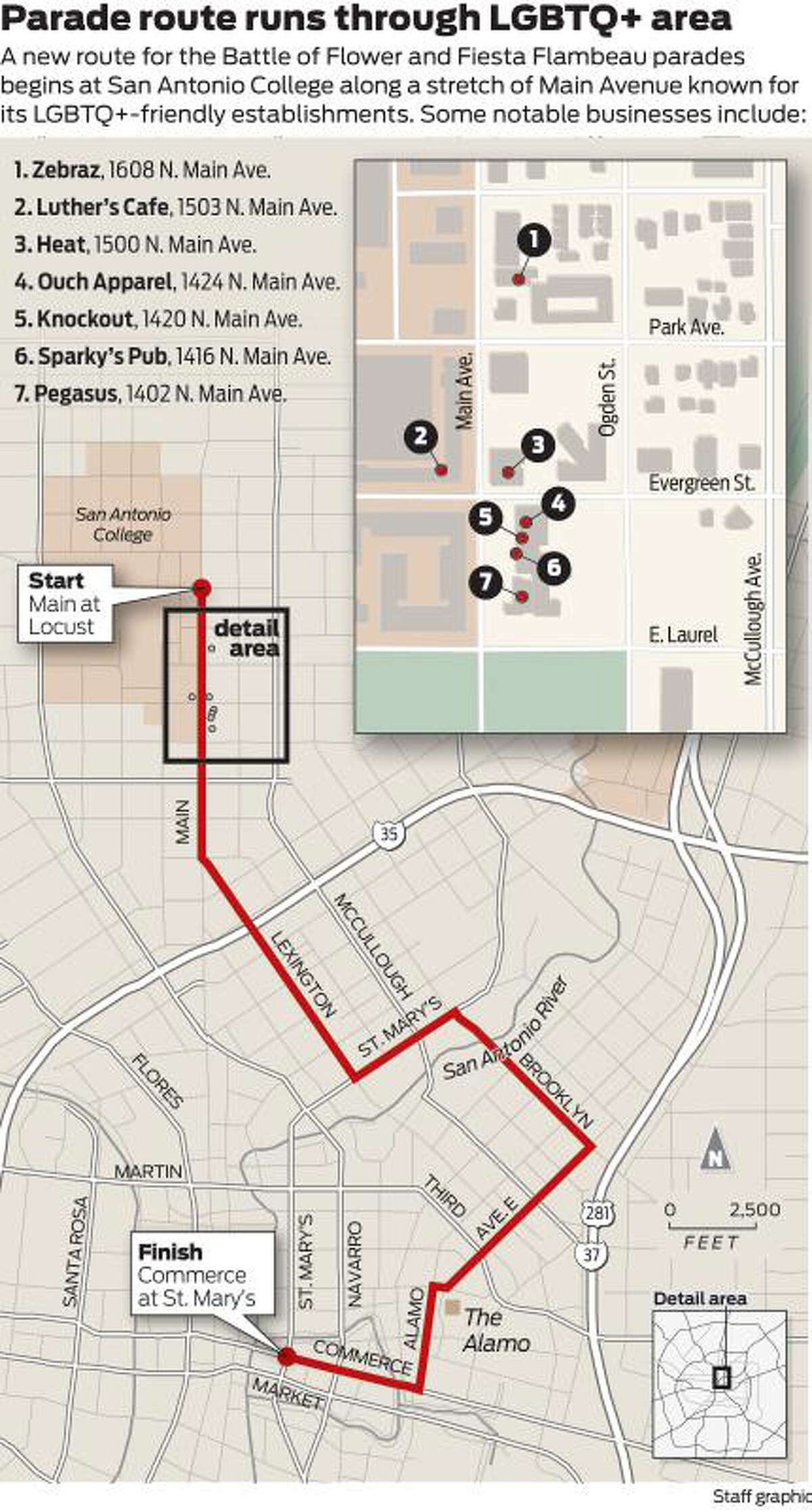 Fiesta parade route map, free parking, best food What to know