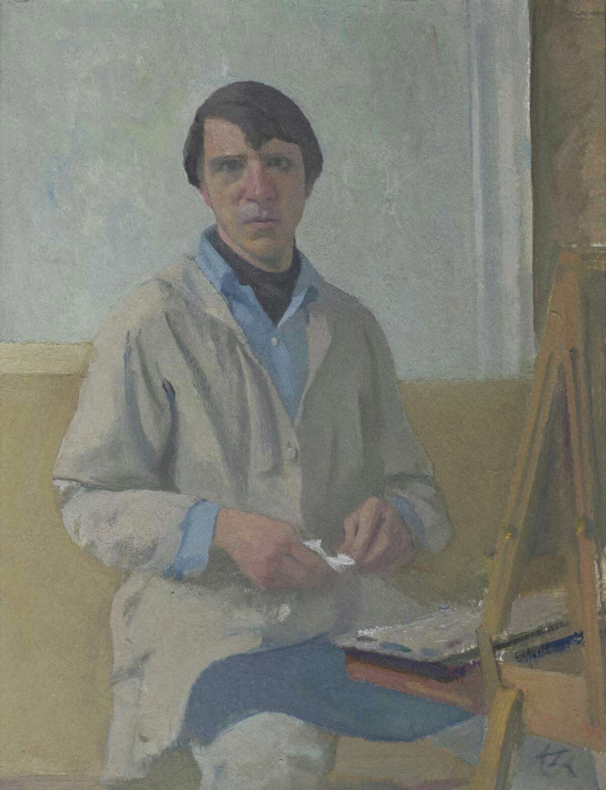 A self-portrait by Lennart Anderson