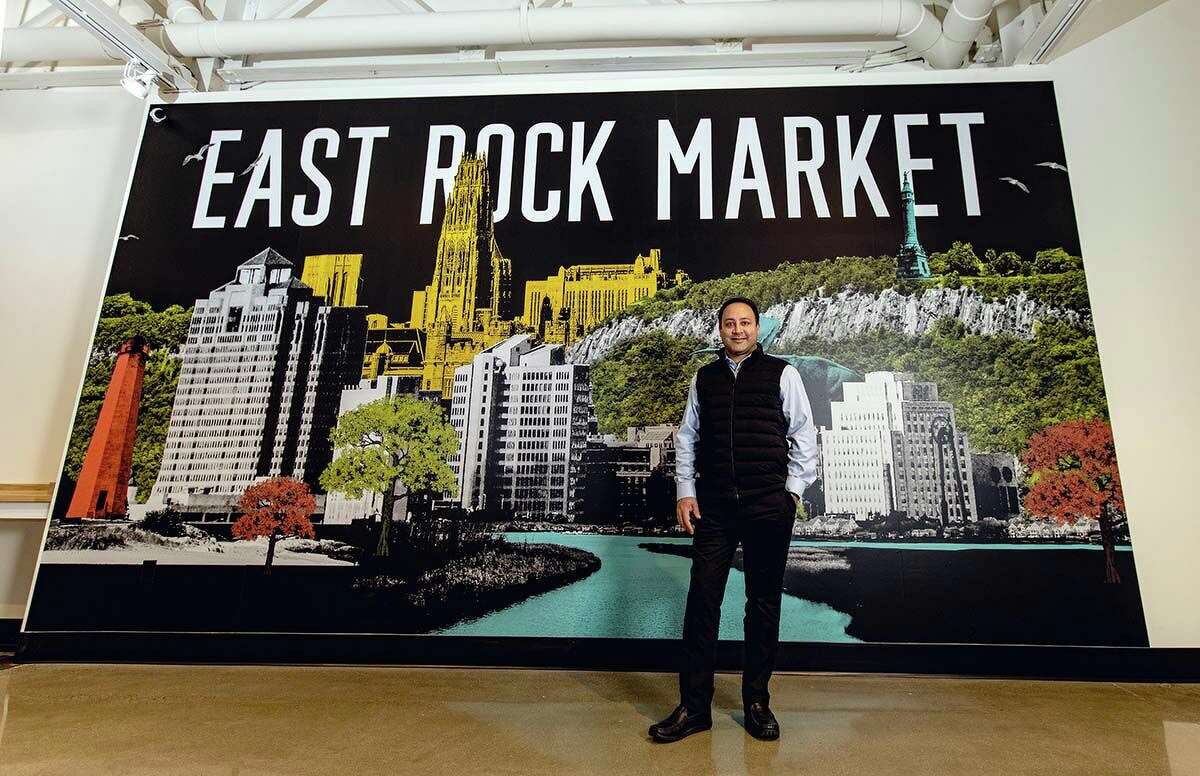 Rishi Narang, the owner and developer of East Rock Market.