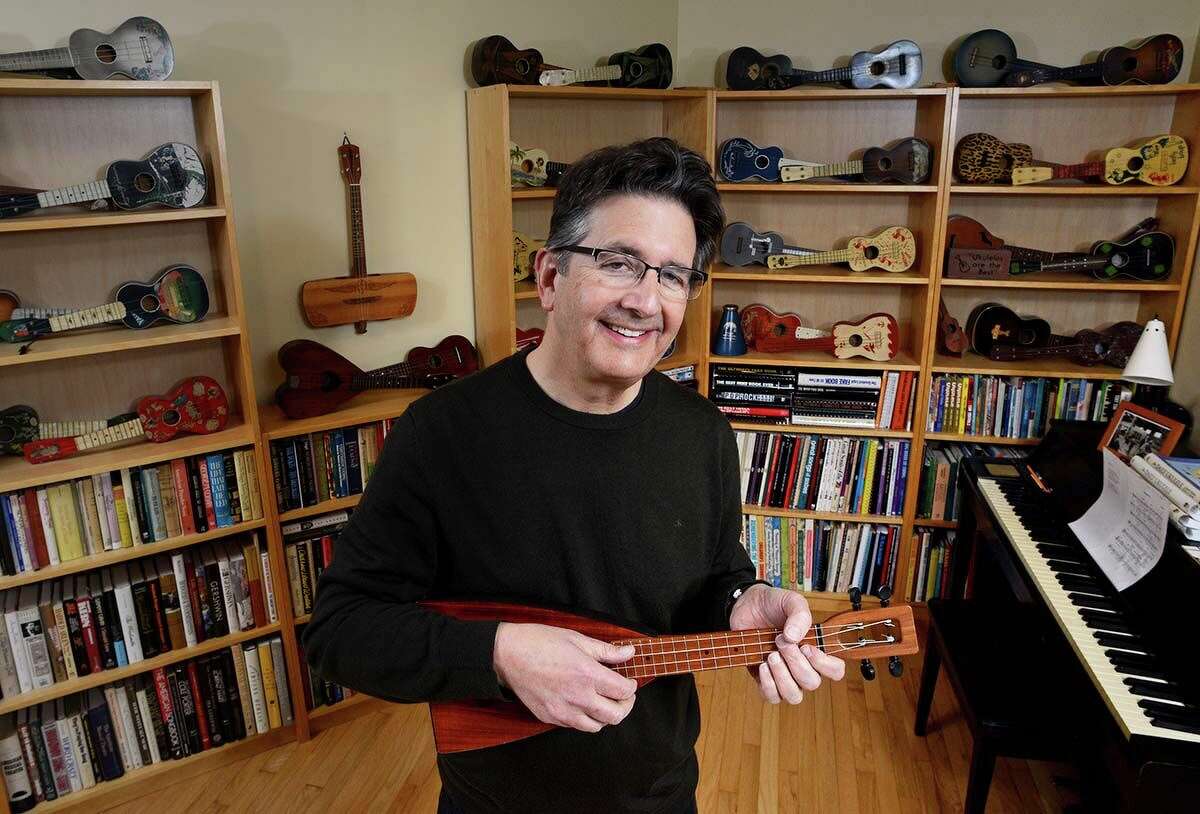 Life has never been the same since Jim Beloff picked up a ukulele for the first time. Now, his Clinton home is a de facto museum to the little instrument.