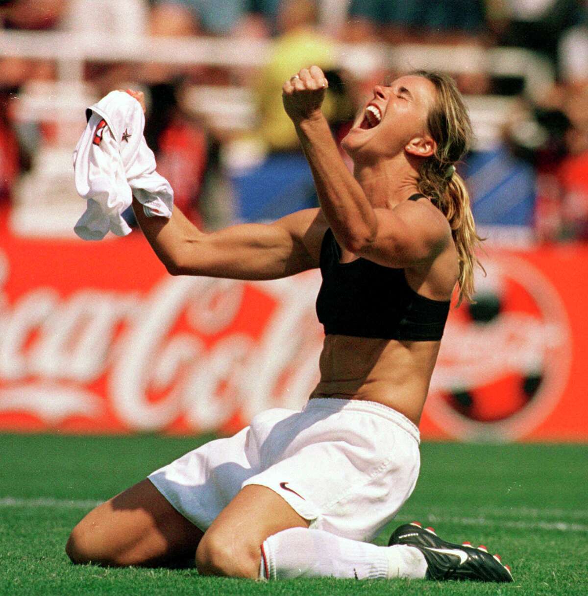 The previous record for attendance at a women’s soccer match was the 90,185 for the July 10, 1999 Women’s World Cup final between the United States and China at the Rose Bowl in Pasadena. The U.S. won after a 0-0 draw when Brandi Chastain made the game-winning penalty kick in the shootout.