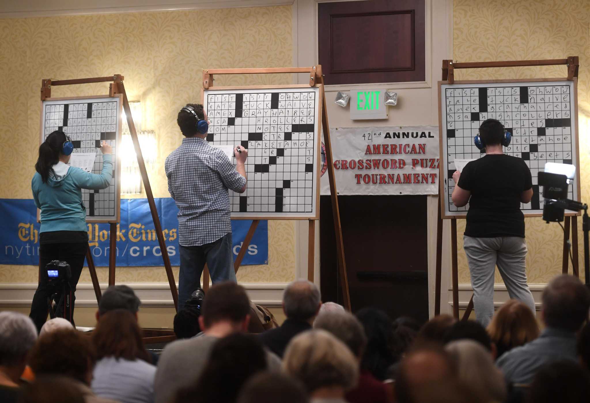Will Shortz’s American Crossword Puzzle Tournament returns to Stamford