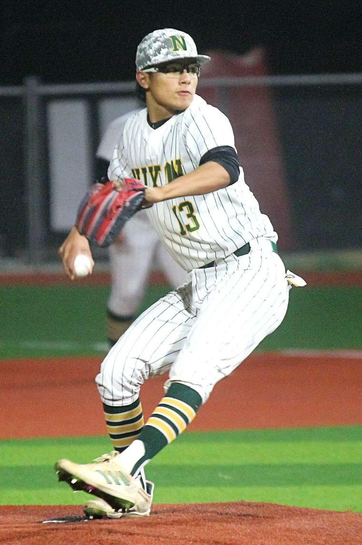 Nixon’s Joey Gamez has been virtually untouchable on the mound since the start of district play.