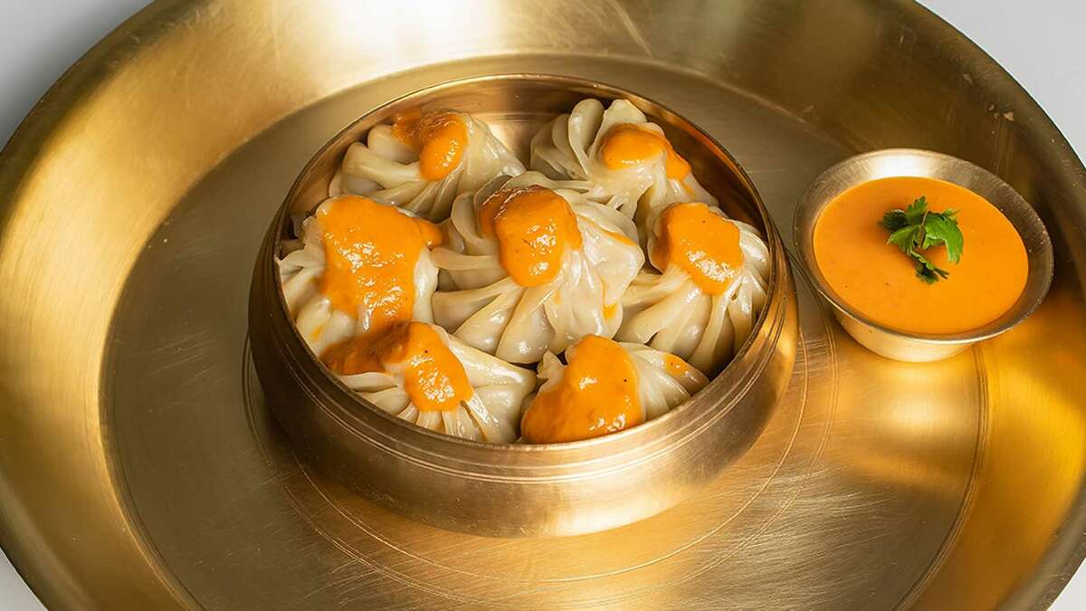 The momos served at Bini's Kitchen in San Francisco. 