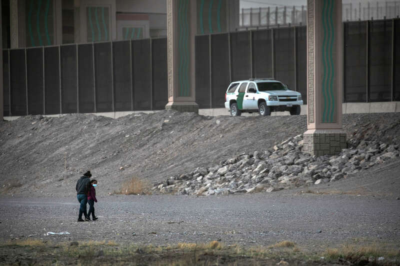 The woman was found near the Tornillo port of entry in the El Paso sector. 