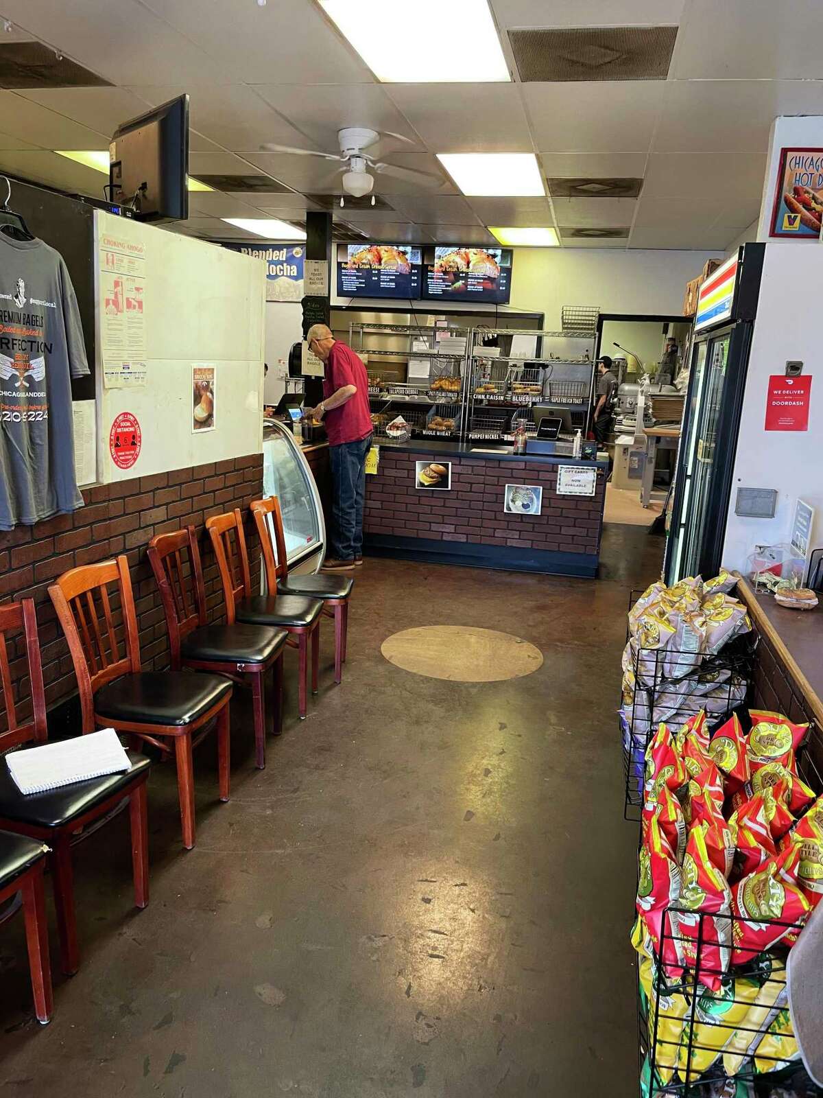 San Antonio restaurant Chicago Bagel & Deli has large lineup sandwiches