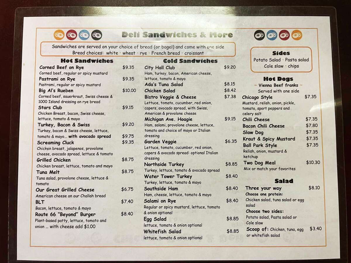 San Antonio restaurant Chicago Bagel & Deli has large lineup sandwiches, with lox and cream