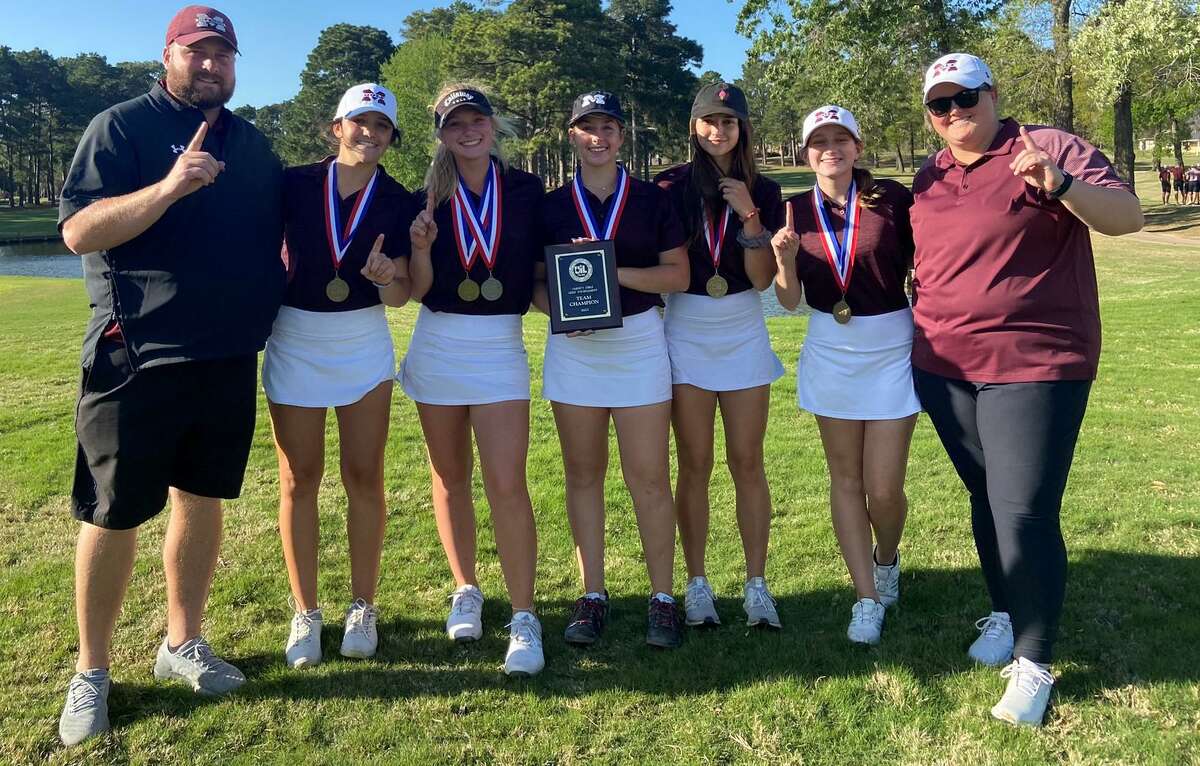 The Magnolia Bulldogs girls golf team won the District 19-5A championship Wednesday March 30, 2022 at The Golf Club at Margaritaville Lake Resort.
