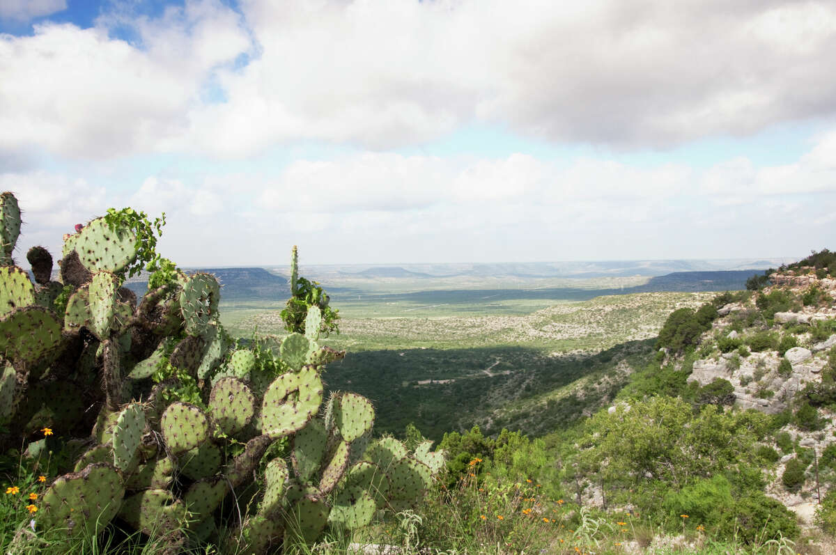 The Pecos River Valley in West Texas.