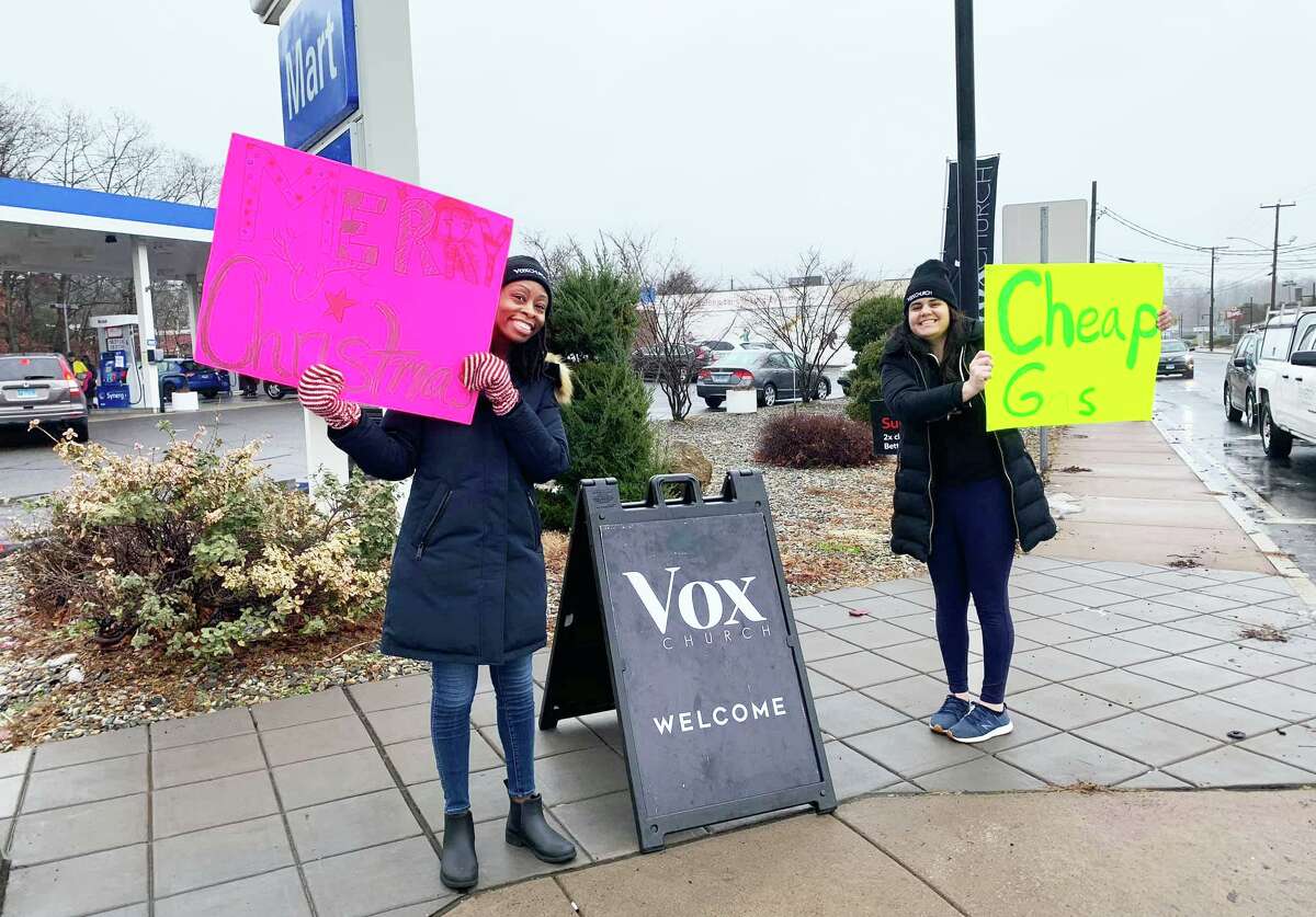 Vox Church of Middletown will host a gas buy-down event at three local gas stations in town Saturday. It will provide $1 off each gallon purchased at the participating stations. Parishioners are shown at last year’s event.